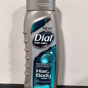 Dial For Men Dandruff Control Hair Body Wash 16oz